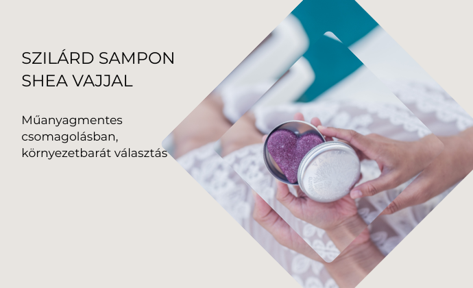 Szilárd sampon shea vajjal
