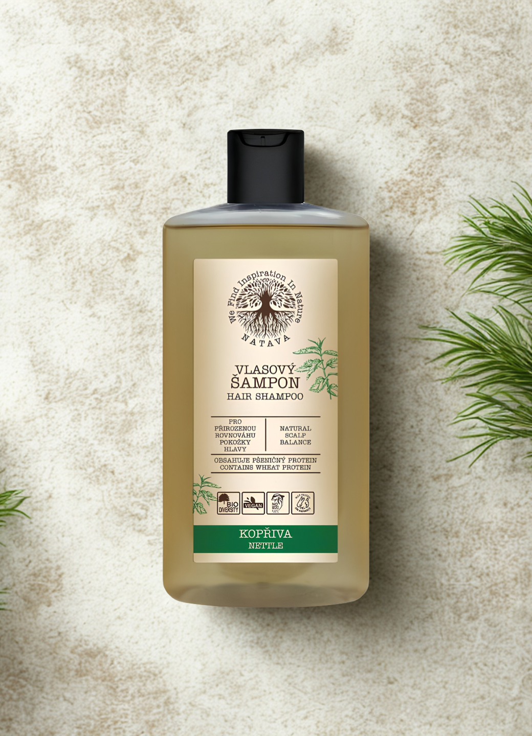Natava sampon csalán kivonattal, 250 ml