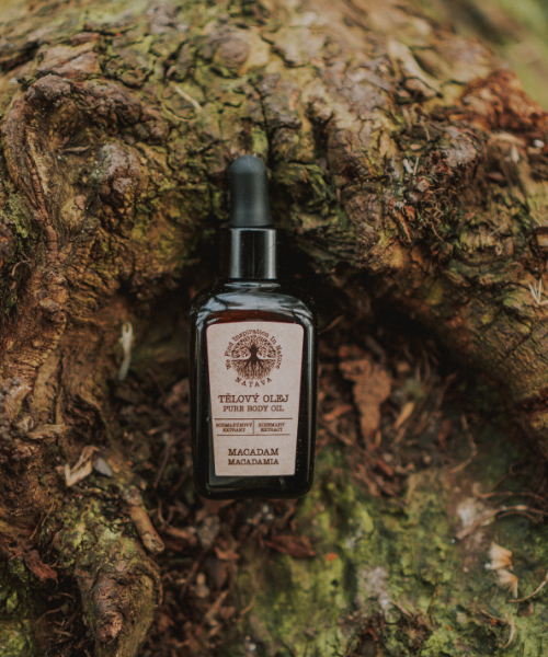 Natava 100%-ban természetes testolaj makadámdióolajjal
