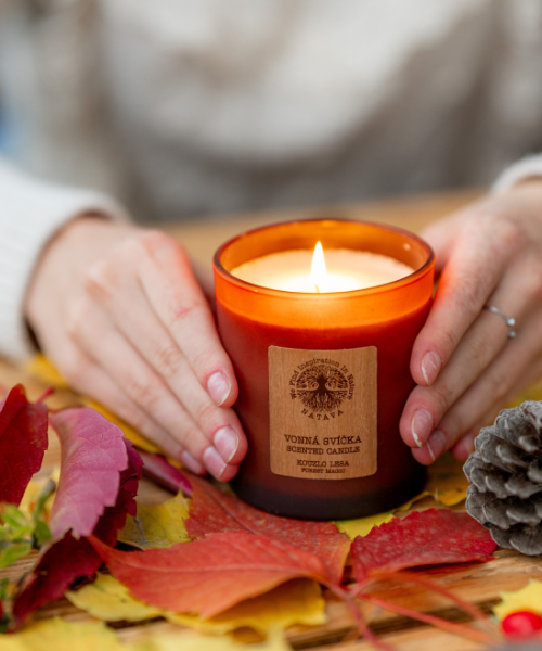 Natava erdei frissesség illatú szójagyertya