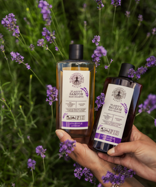 Natava hajsampon levendula kivonattal érzékeny fejbőrre