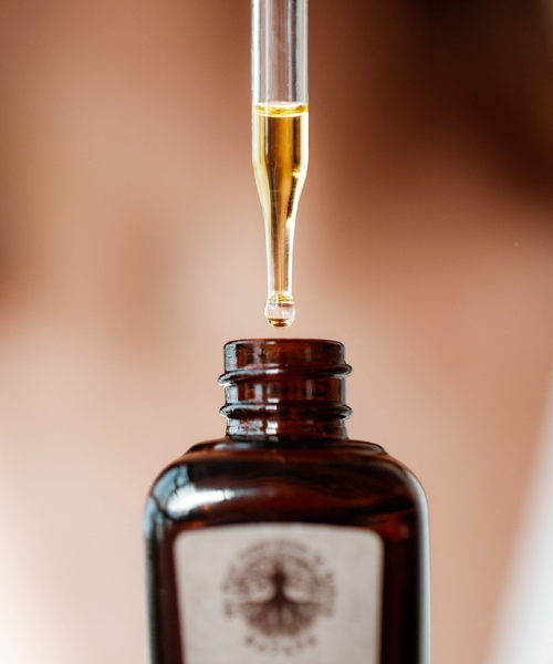 Natava hajolaj avokádó olajjal pipettás üvegben