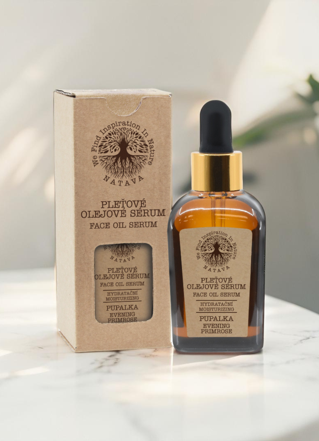 Natava arcolaj szérum ligetszépe kivonattal, 30ml