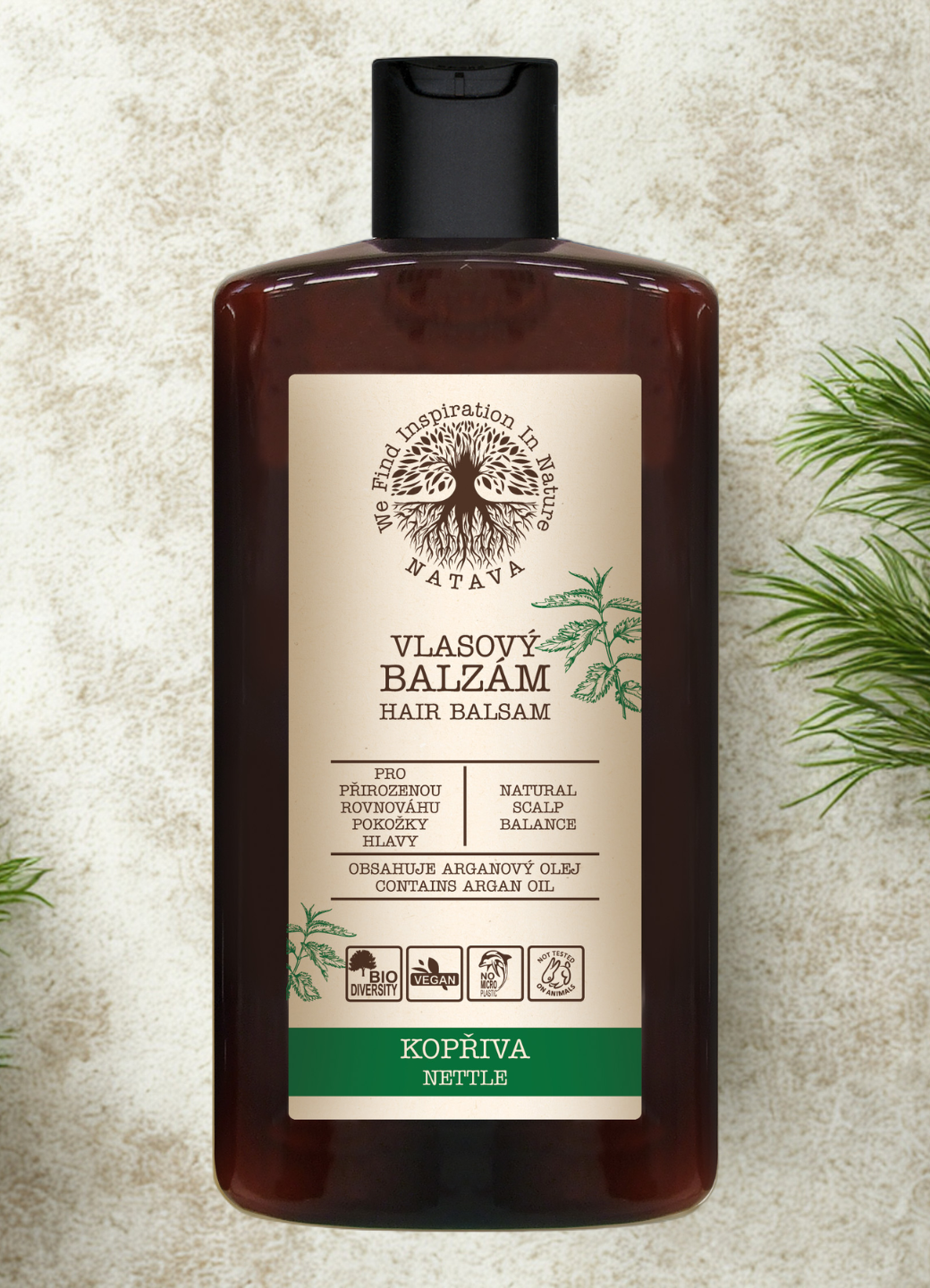 Natava balzsam korpásodás ellen, csalán kivonattal, 250 ml