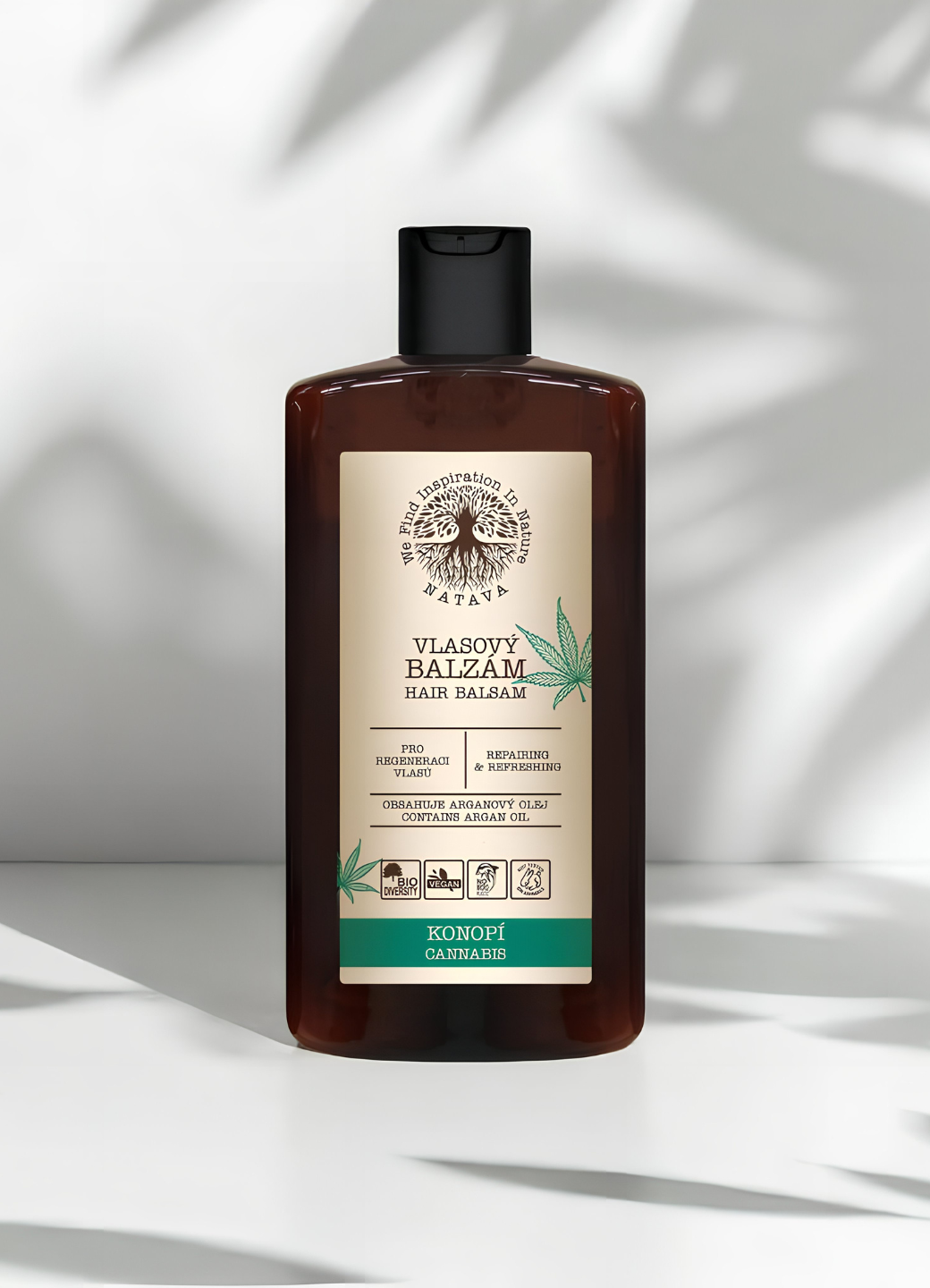 Natava balzsam kendermagolajjal, 250 ml 