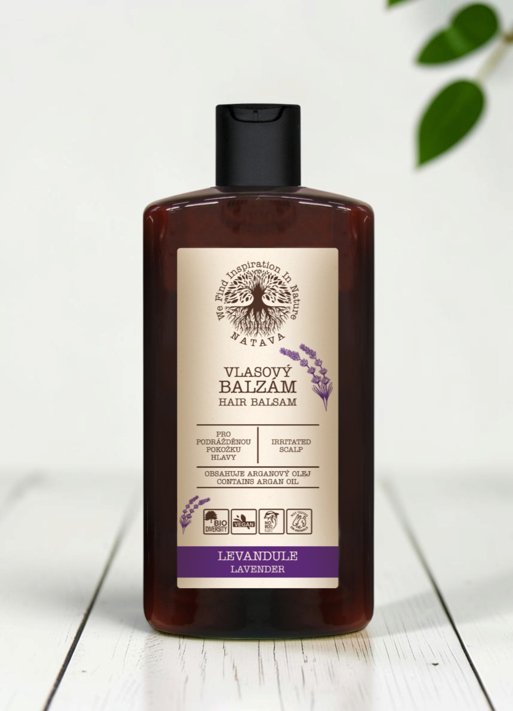 Natava balzsam érzékeny fejbőrre, levendula kivonattal, 250 ml