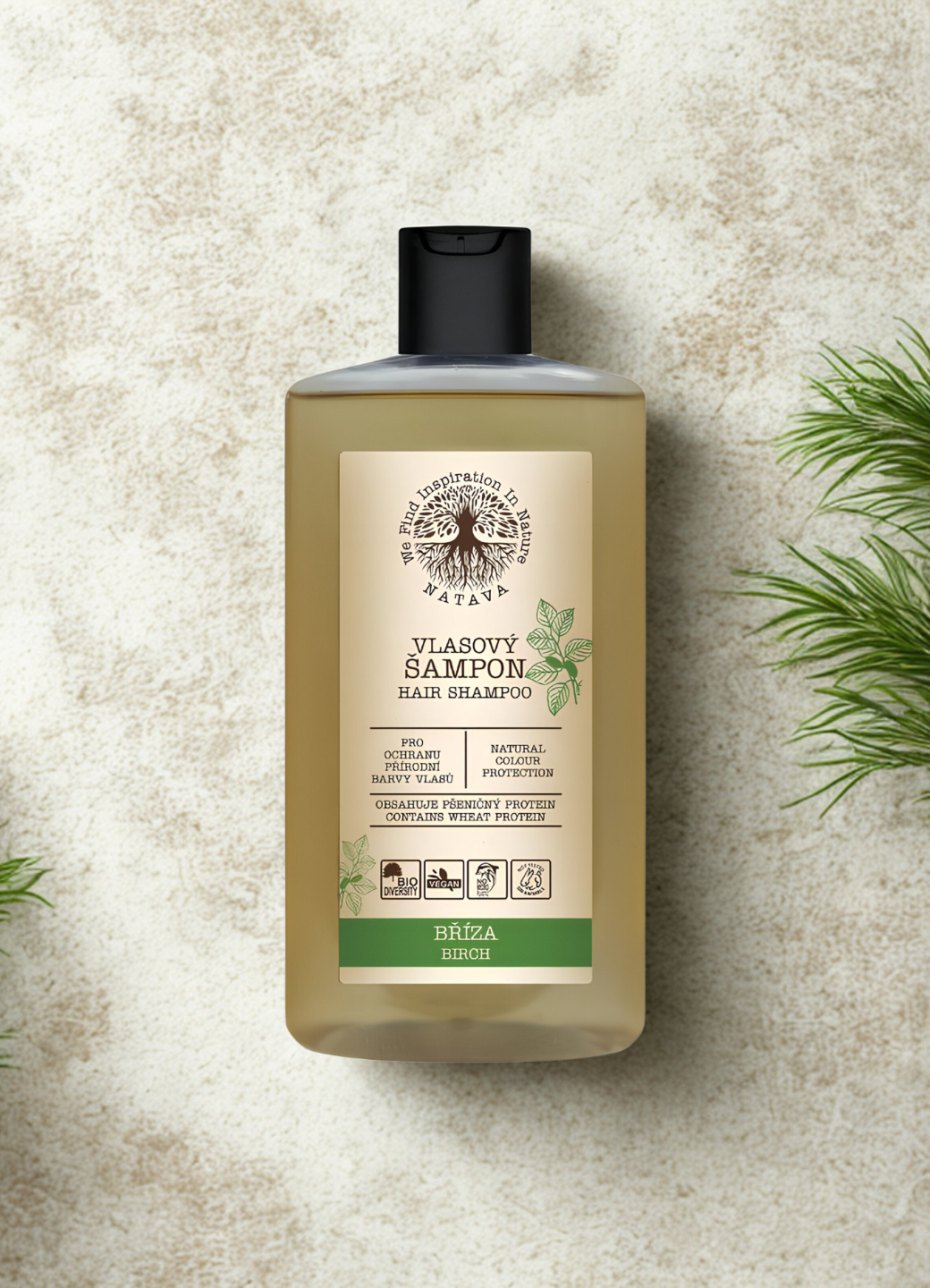 Natava sampon nyírfa kivonattal, 250 ml
