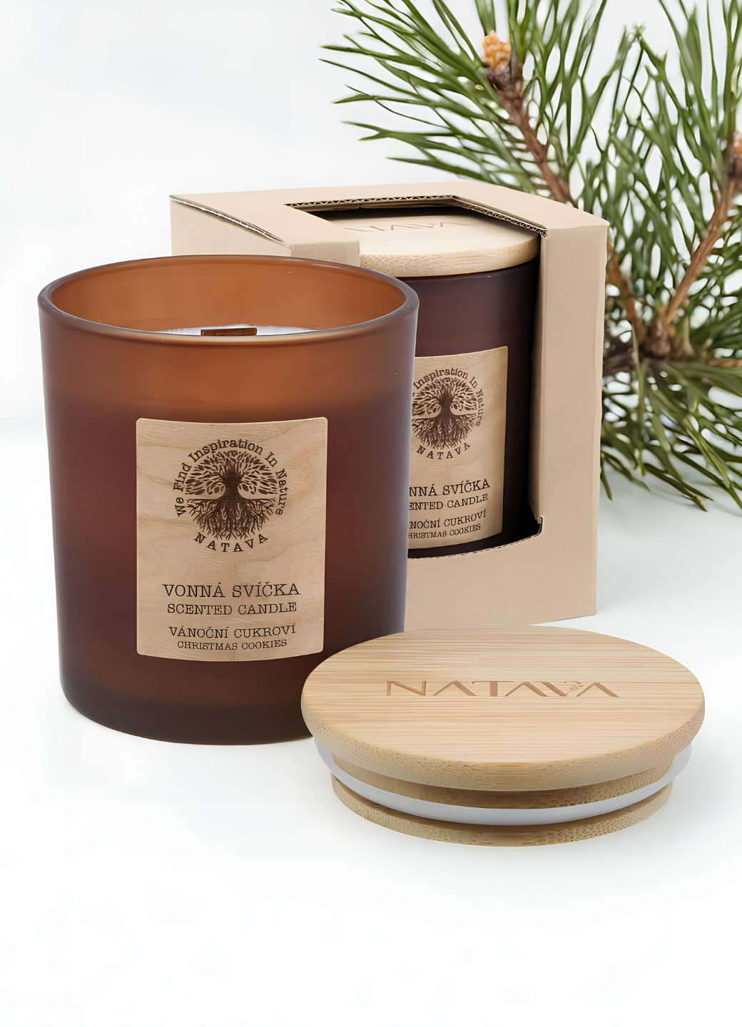 Natava szójagyertya - Christmas cookies, 220g