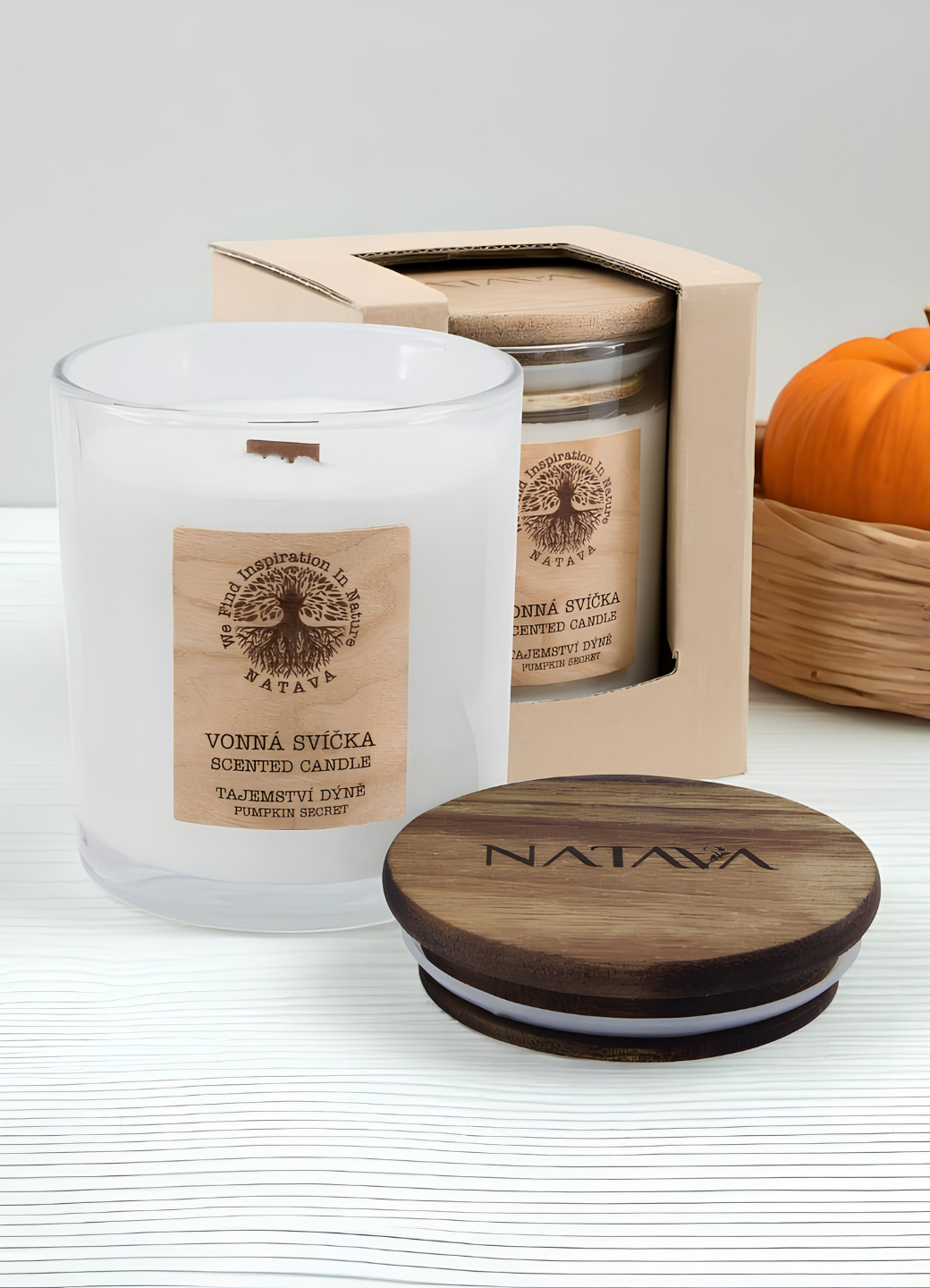 Natava szójagyertya - pumpkin secret, 220g