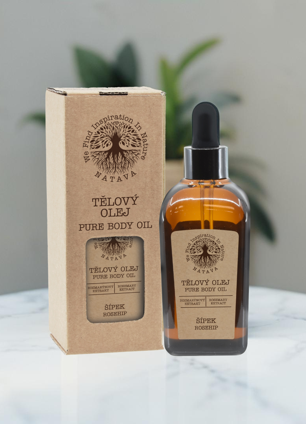 Natava testolaj - csipkebogyó, 50ml