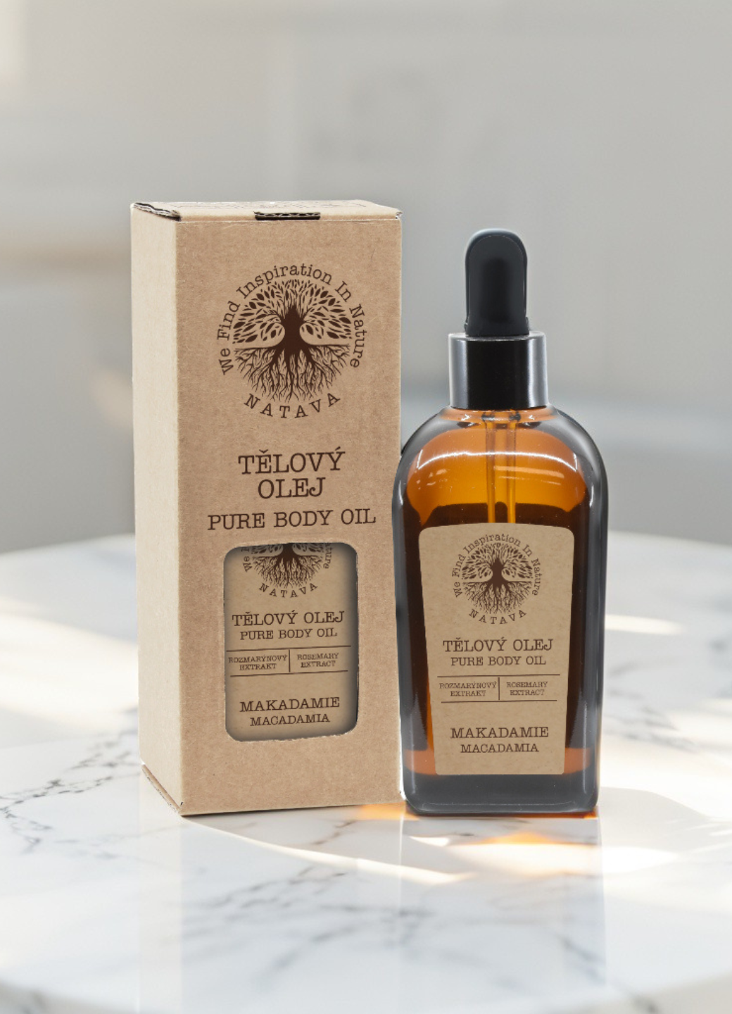 Natava testolaj - makadámdió, 50ml