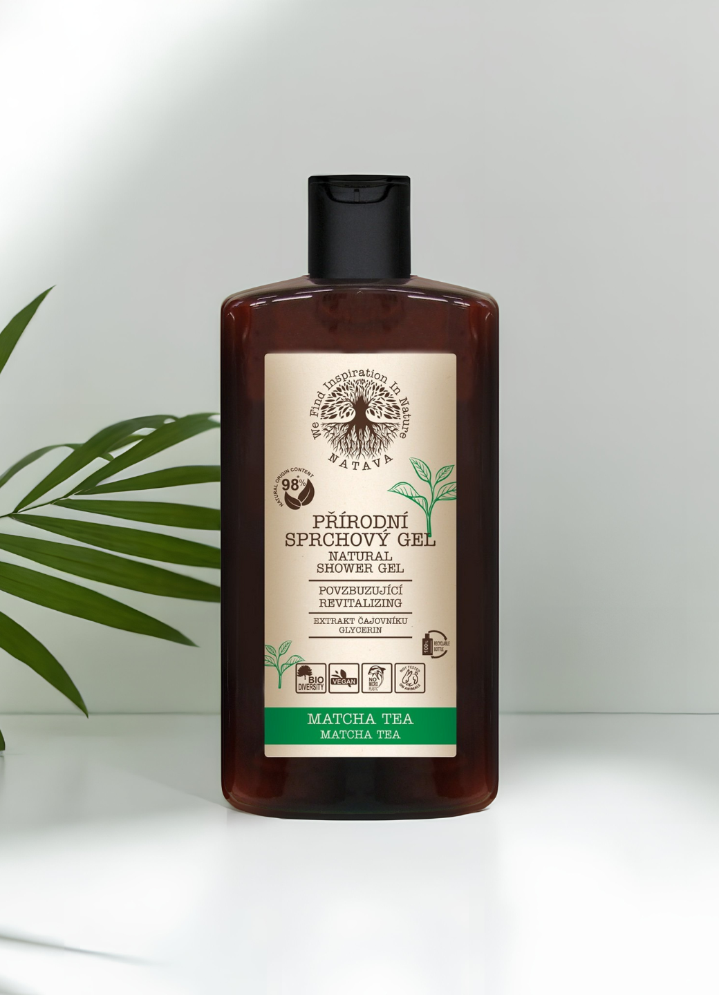 Natava tusfürdő matcha kivonattal, 250ml