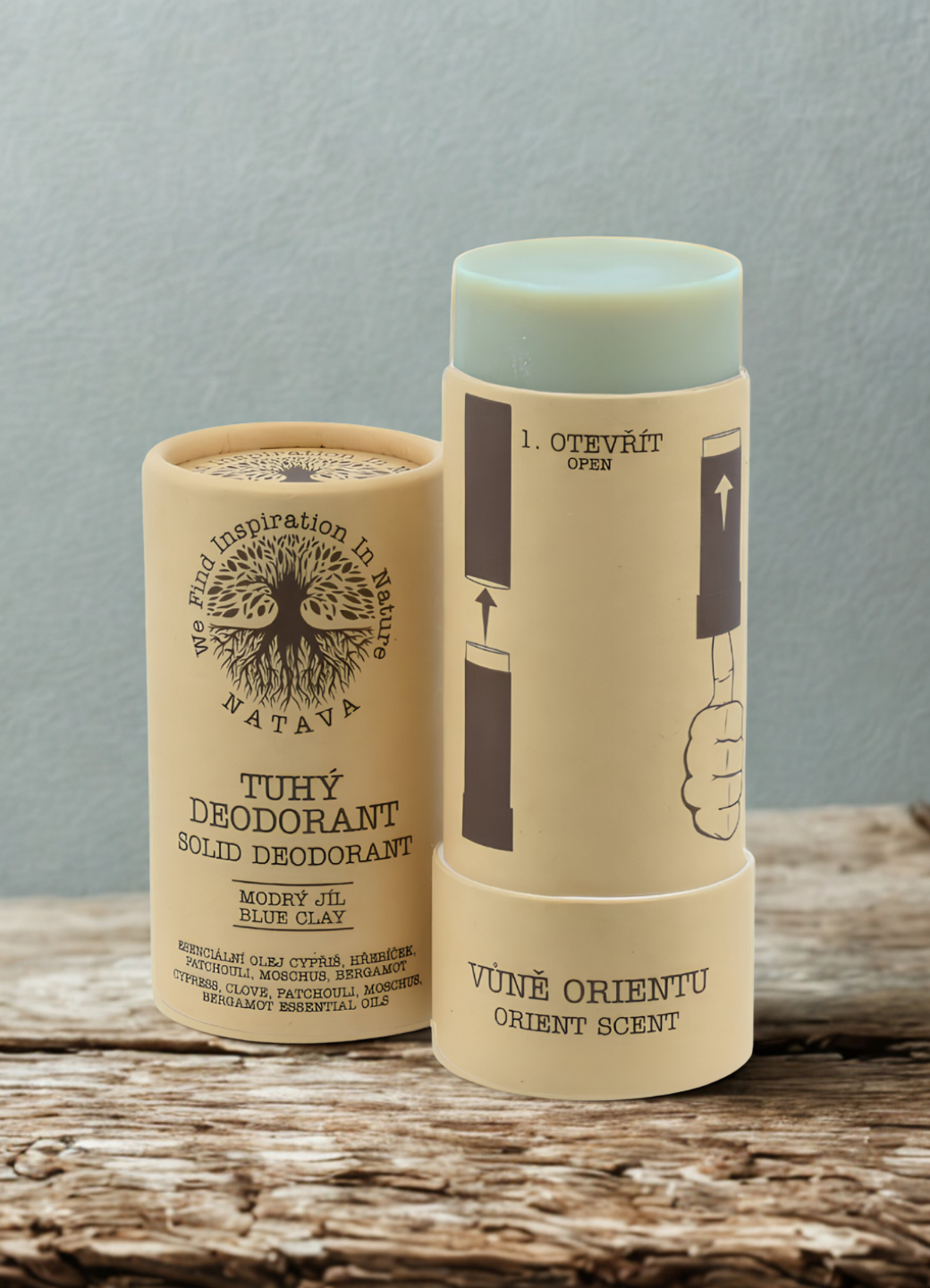 Natava szilárd dezodor - orient scent, 60g