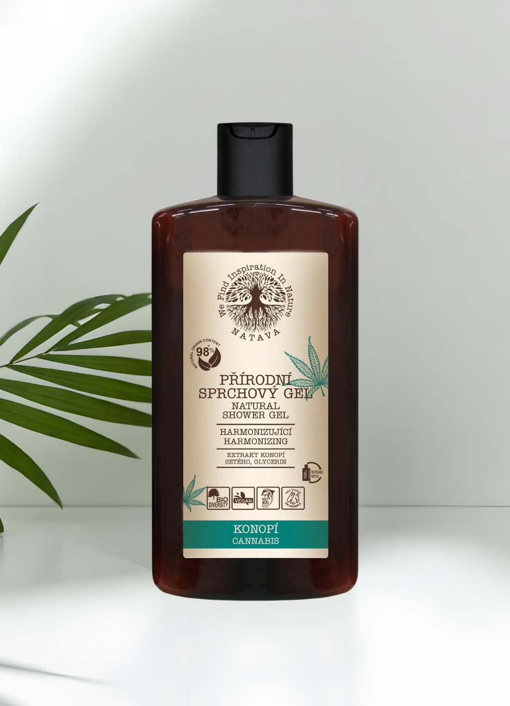 Natava tusfürdő kender kivonattal, 250ml