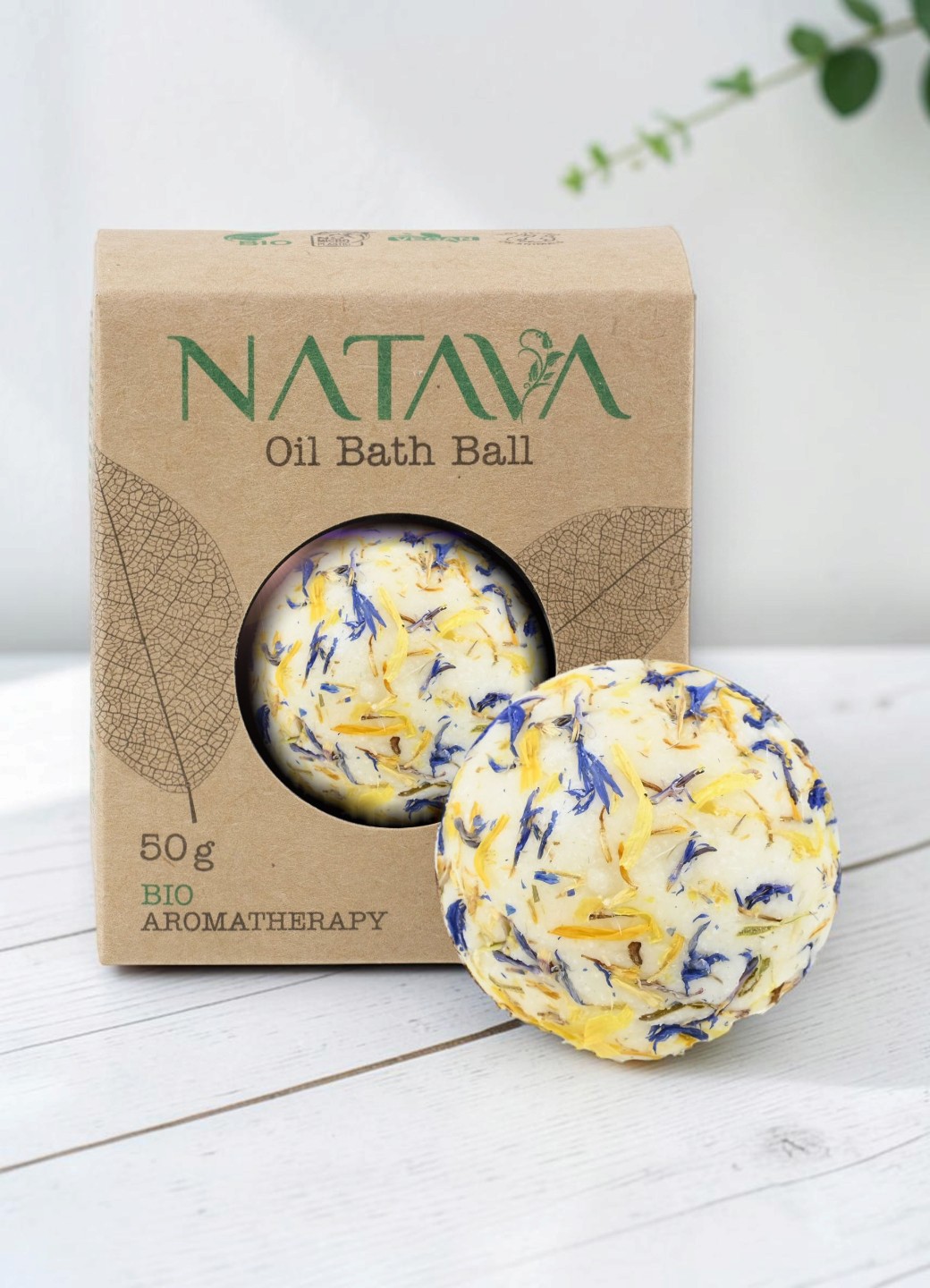 Natava fürdőgolyó - vadvirág, 50g