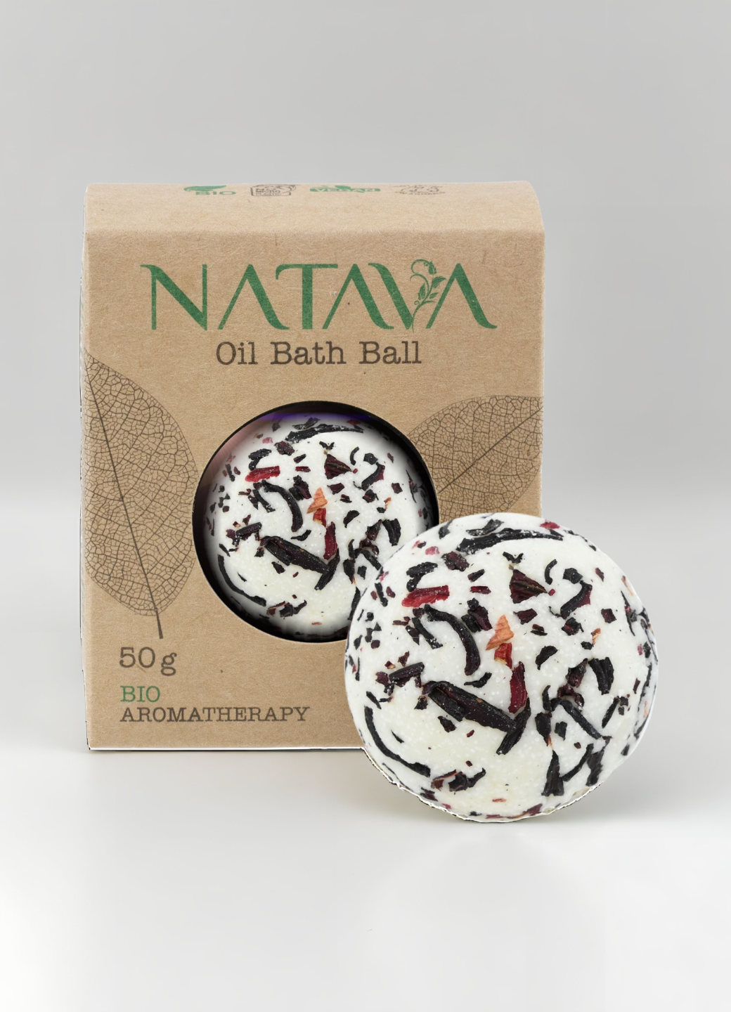 Natava fürdőgolyó - hibiszkusz, 50g