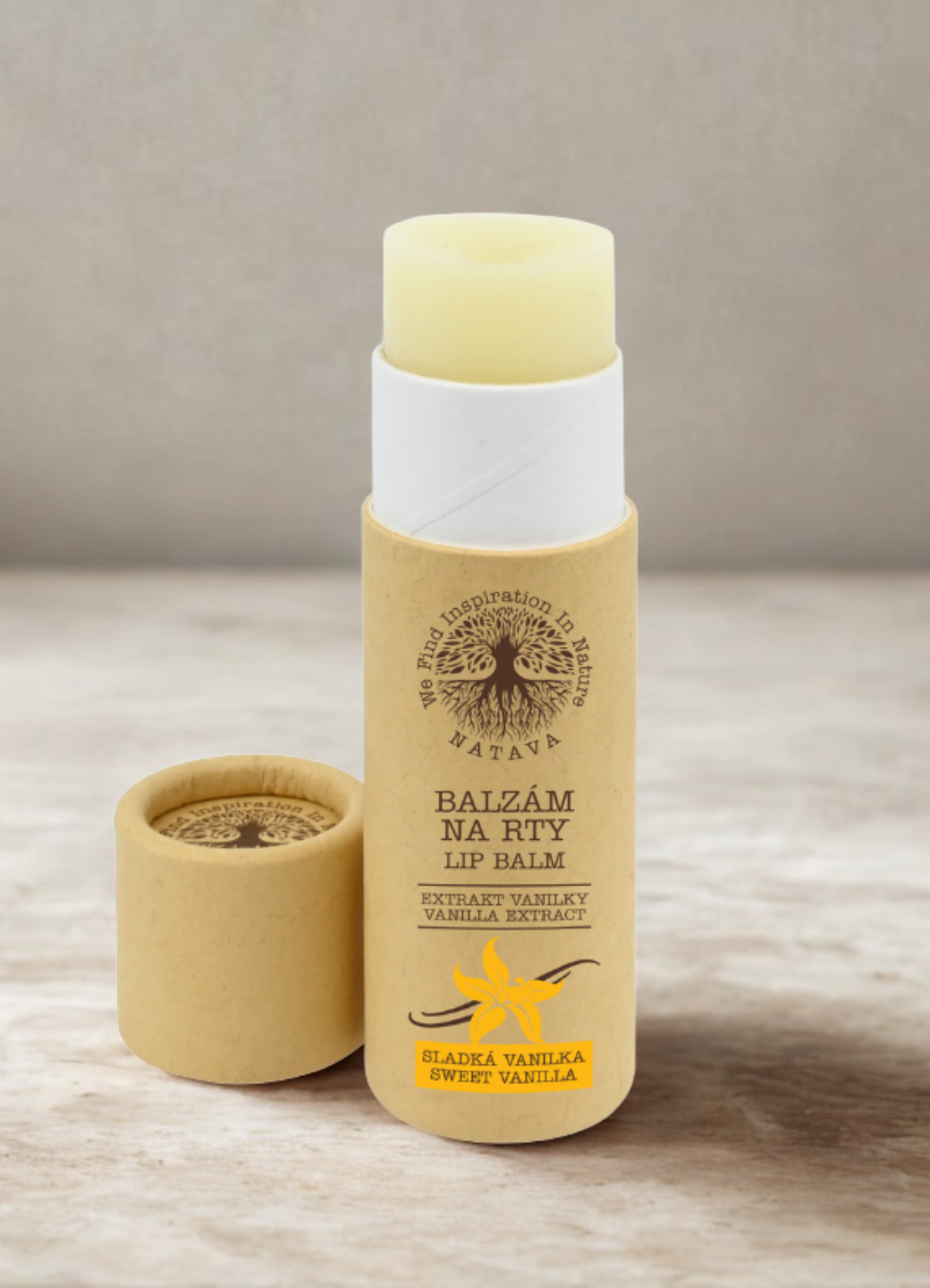 Natava ajakbalzsam - édes vanília, 10g